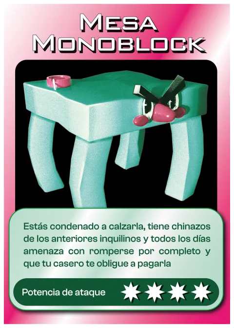 Mesa Monoblock Maria